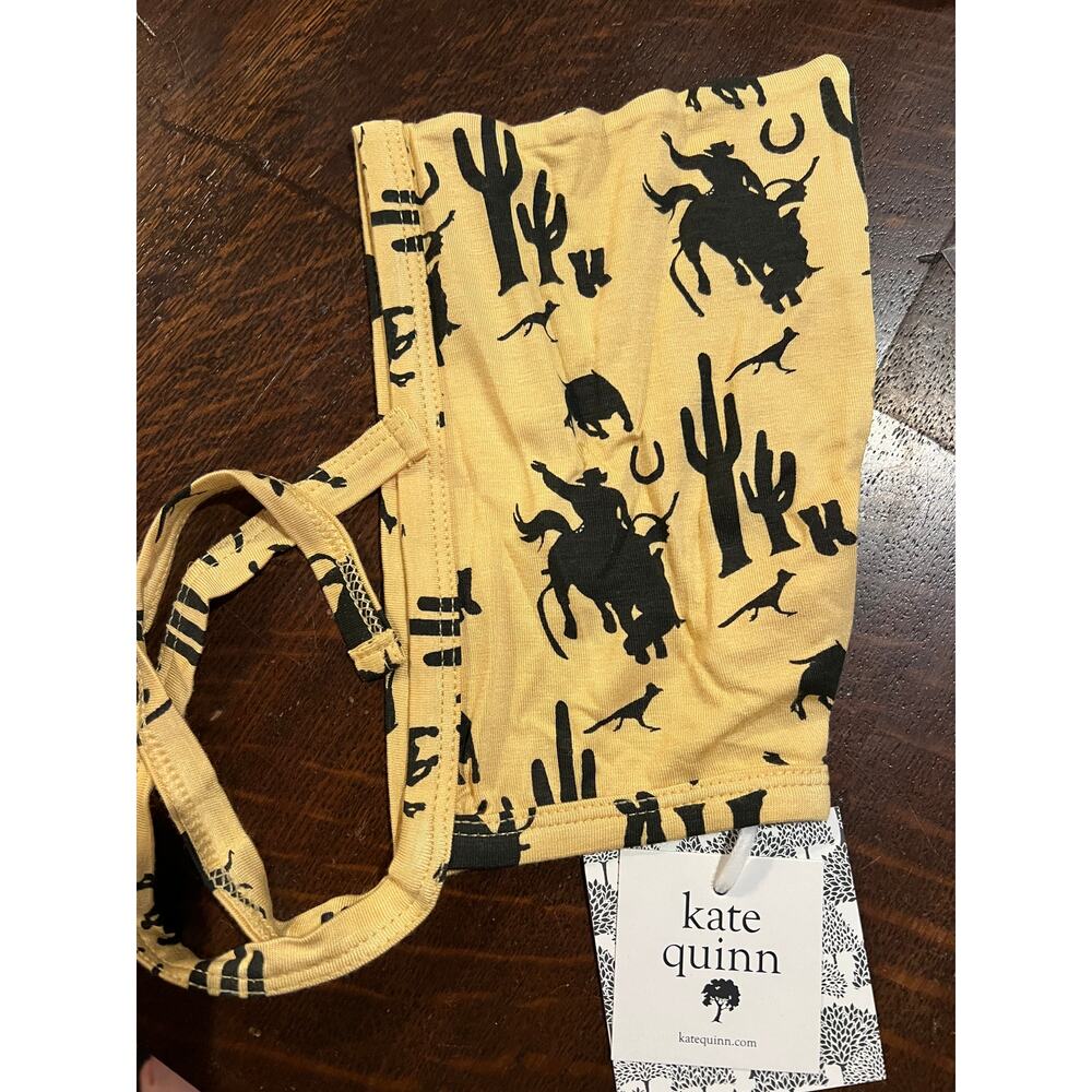 NWT Kate Quinn Cowboy Bamboo Elf Hat nb Newborn - Picture 1 of 3